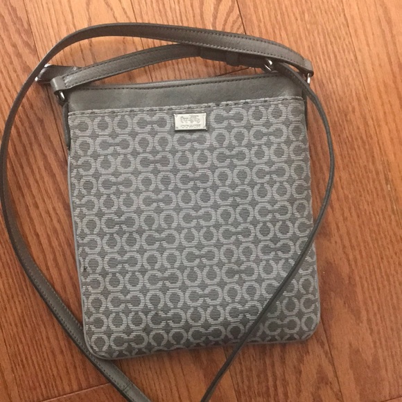Coach Handbags - Gray Coach Messenger Crossbody